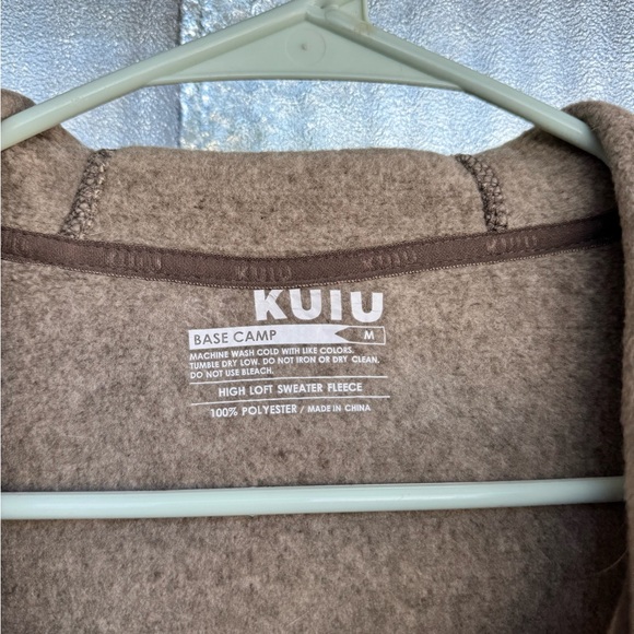 Womens KUIU Base Camp Fleece Full Zip Hooded Sweater - Picture 5 of 8